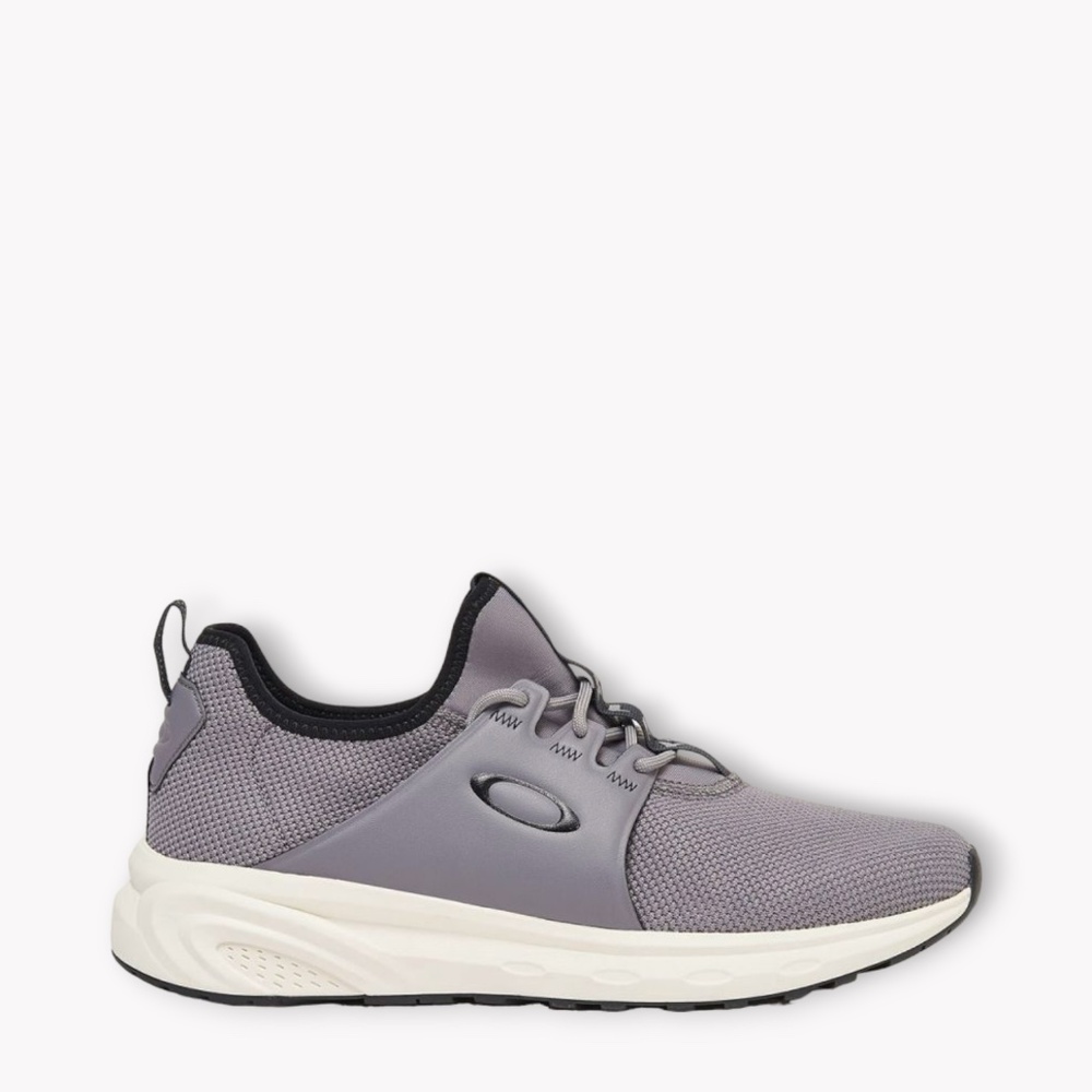 Oakley Men's Dry OS Sneaker in Gray/White Mesh. FOF100542